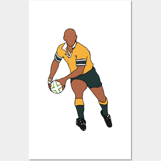 George Gregan (Australia) Wall Art by PennyandPeace